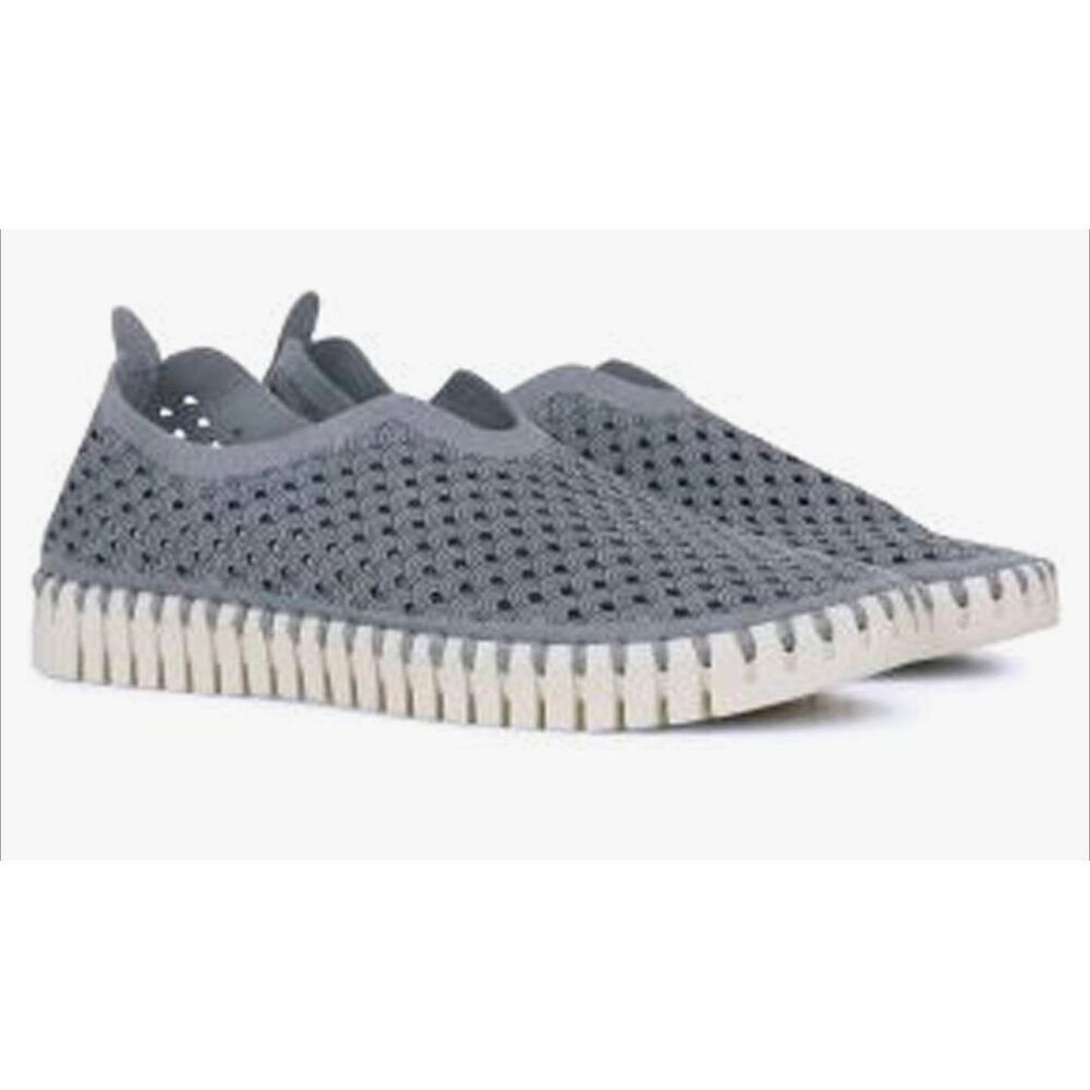 ILSE JACOBSEN Tulip 3275 "Grey" Slip On Shoes Size 37